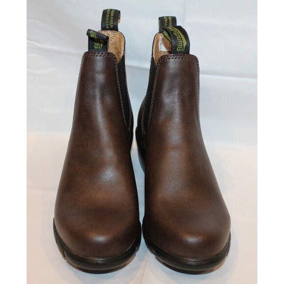 Blundstone 2232 Low Heel Short Chelsea Boots Women's Brown Vegan Leather NIB - Picture 6 of 7